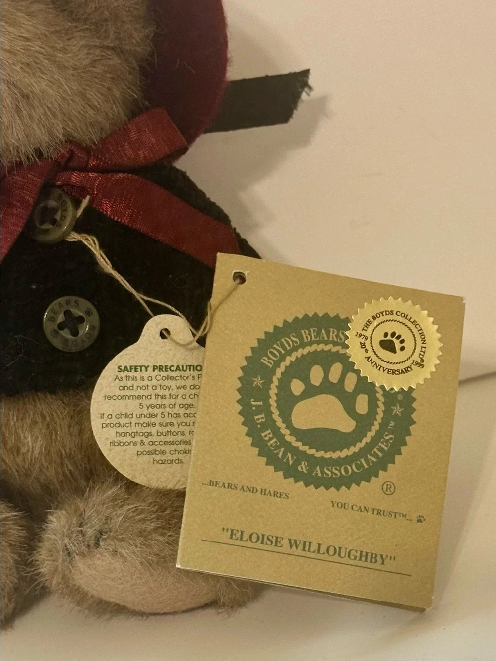 BOYDS BEARS PLUSH 